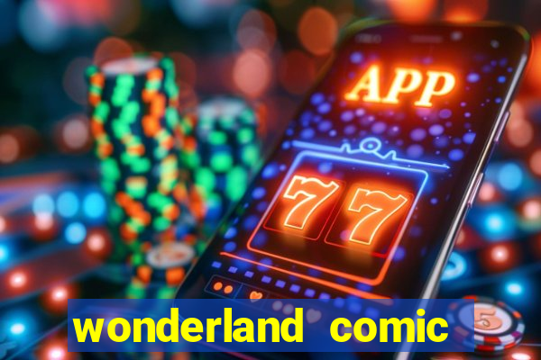 wonderland comic studio alphabet